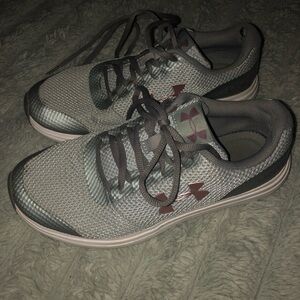 Under Armour Gray Athletic Shoes